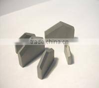 SS10 tungsten carbide stone cutting tip with clearance angle