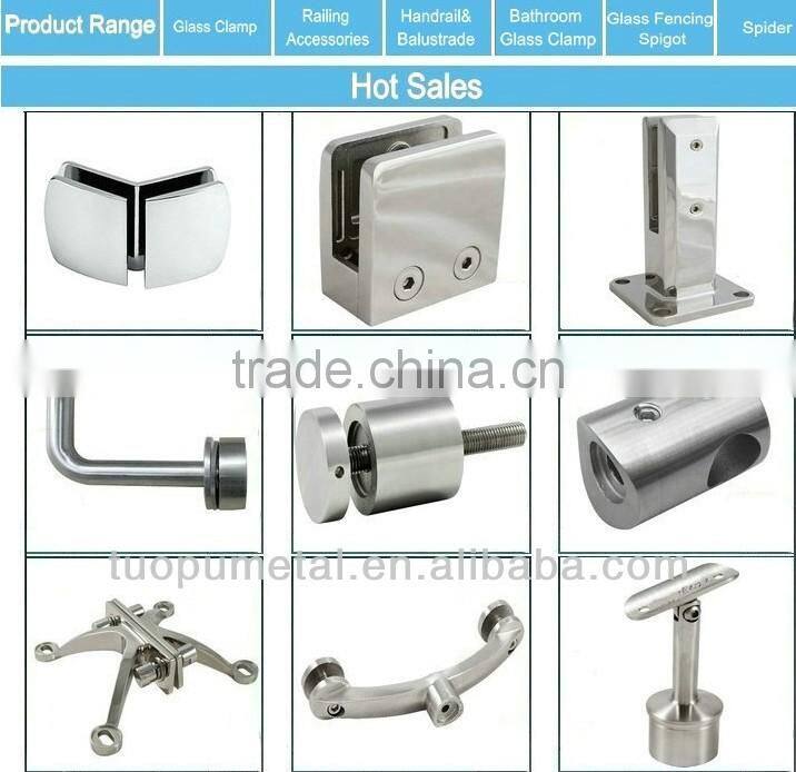 best sale low price and high quality AISI 304 and 316 stainless steel glass mounting hardware