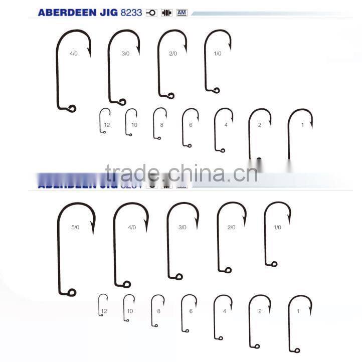 High Carbon Steel fishing jig hooks