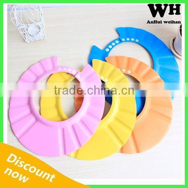 100% EVA resin baby shampoo bath shower cap