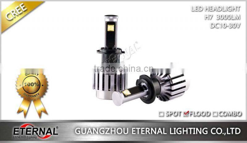 60W/pr universal size LED headlight bulb replacement H1 H3 H4 H7 H11 H13 9005 9006 880 D2S car automotive led headlight bulb kit