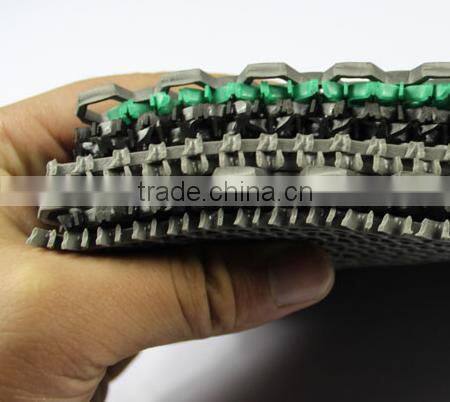 2016 New rolled plastic pvc vinyl zig zag mat flooring