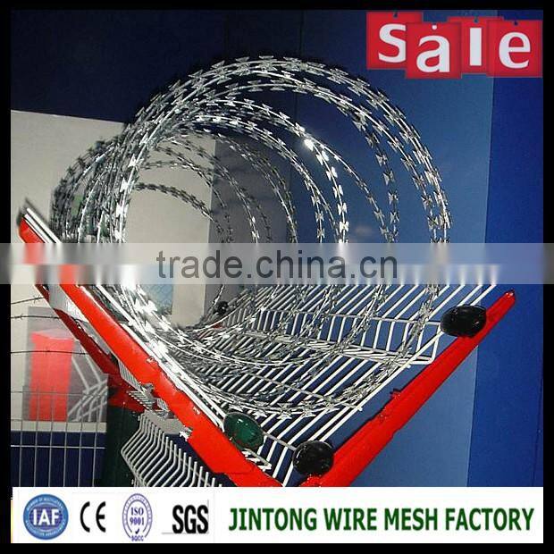 razor concertina wire/razor barbed wire /razor wire