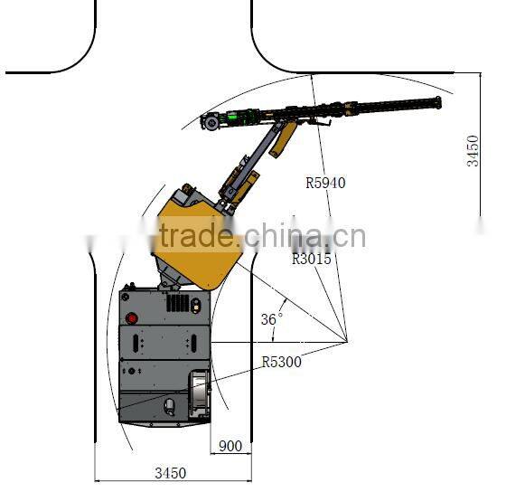KAISHAN KJ212 the most advanced truck mounted full hydraulic tunneling drilling rig