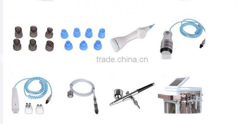 2017 Hot sale high quality hydro dermabrasion skin moisturizing spray water oxygen jet peel machine