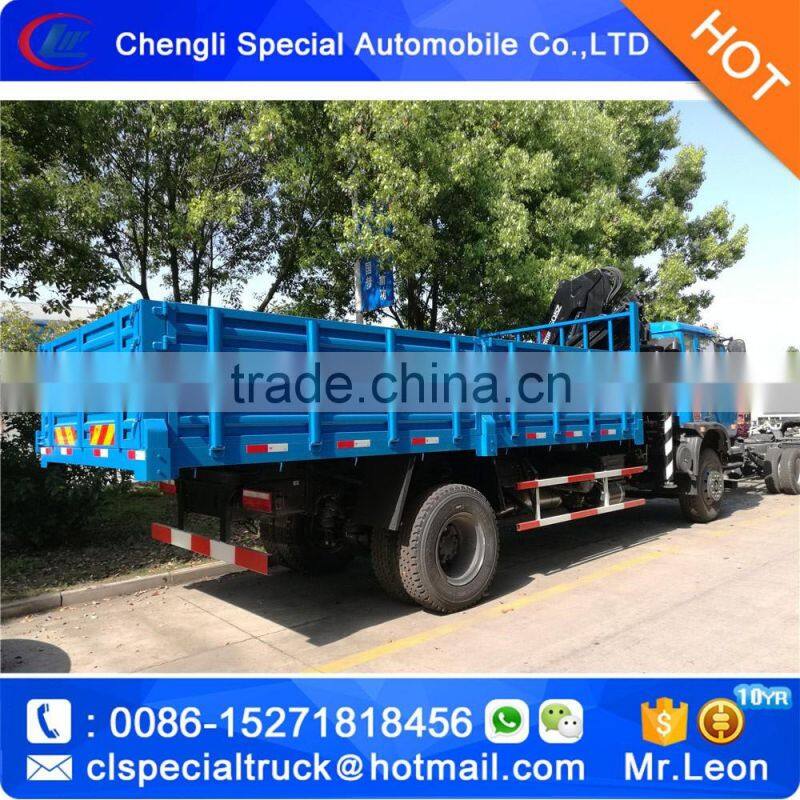 5Ton knuckle crane mounted truck lorry crane