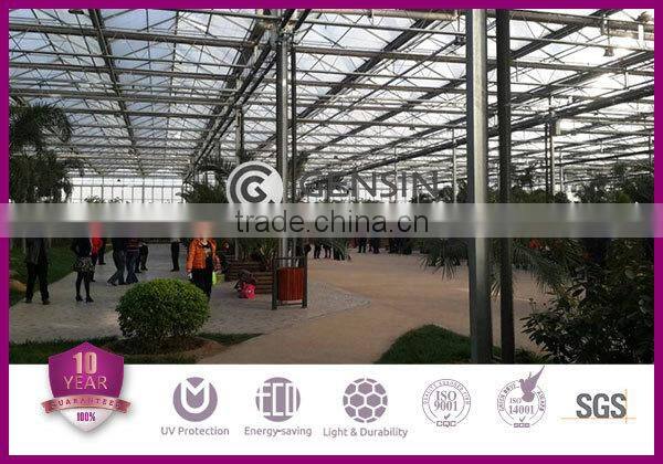 UV Coated Twinwall Hollow Polycarbonate Sheet Greenhouse