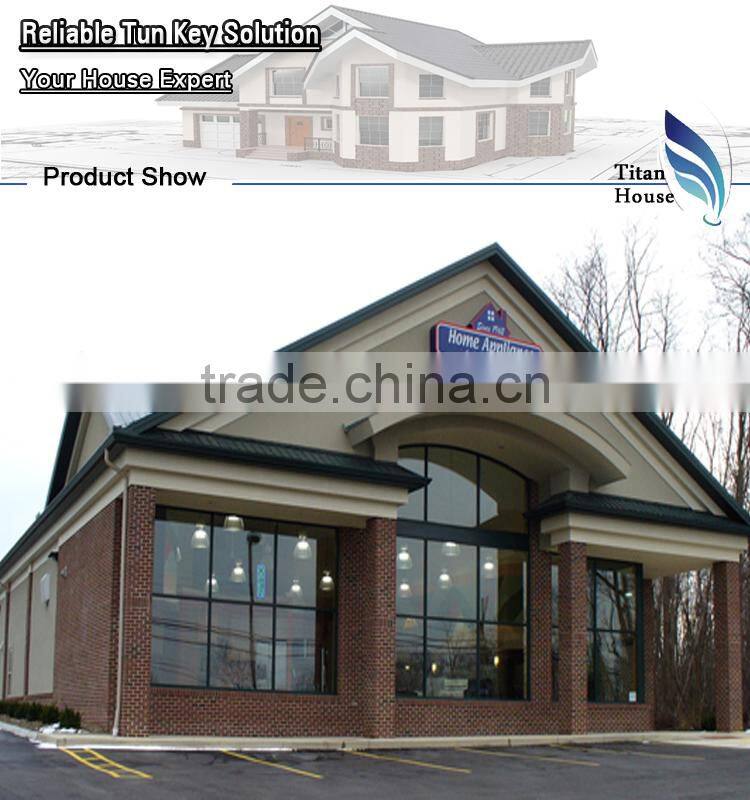 China Supplier Low Cost LGS Modular Prefabrique Maison Villa for Rent