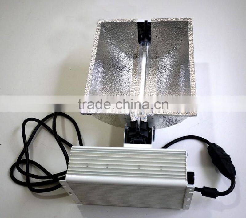 Hydroponics 1000w 240v/277v double ended DE grow light reflector, 1000w double ended lighting fixture