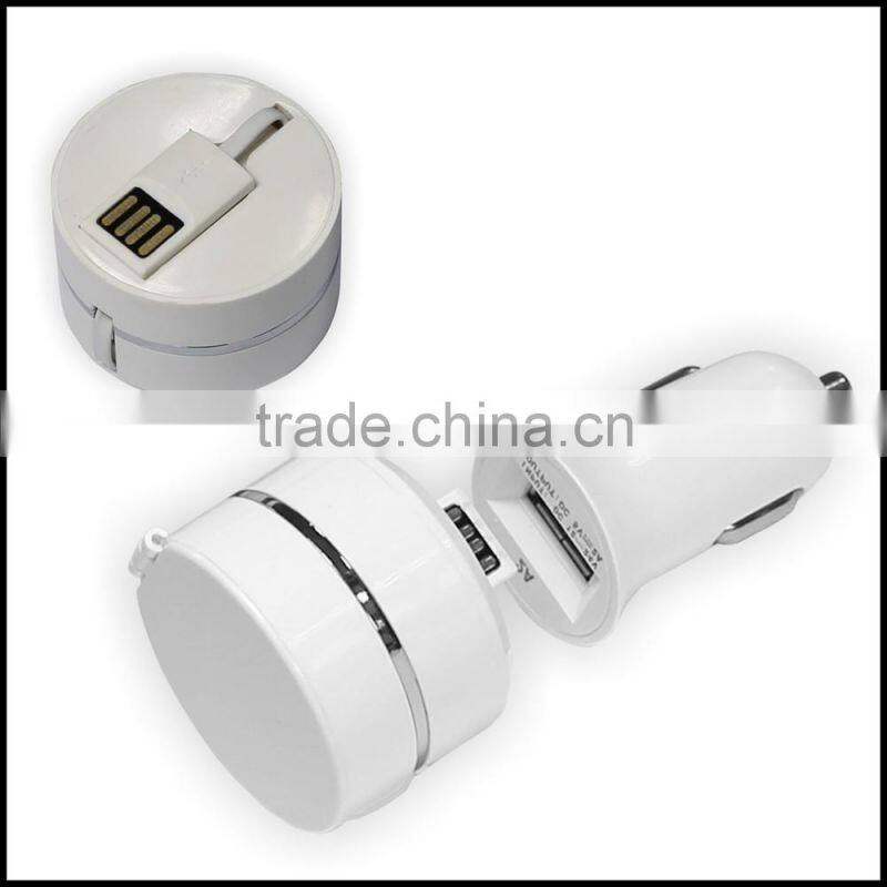 New premium 4 in 1multifunctional foldable cellphone electrial charger data cable