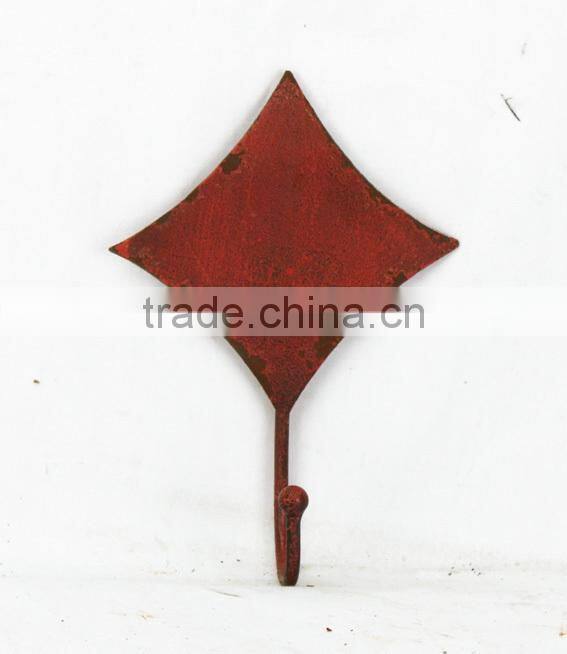 2014 antique metal wall hook for home decor