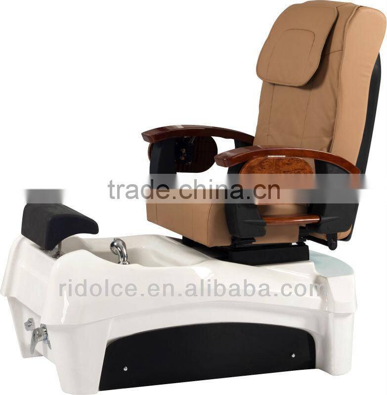 Electric Pedicure Chair / Salon Furniture used electric massage table deluxe massage chair TKN-3004H