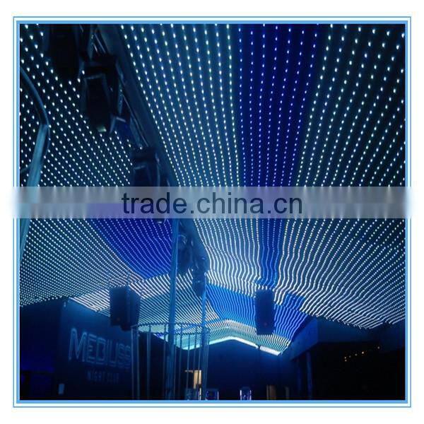 Wholesaler dmx512 sewn rental curtain wall led backdrop decoration