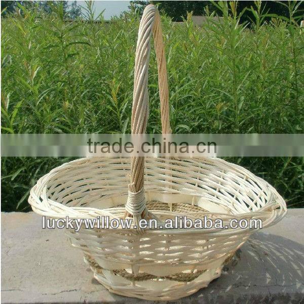cheap discount woven willow storage basket