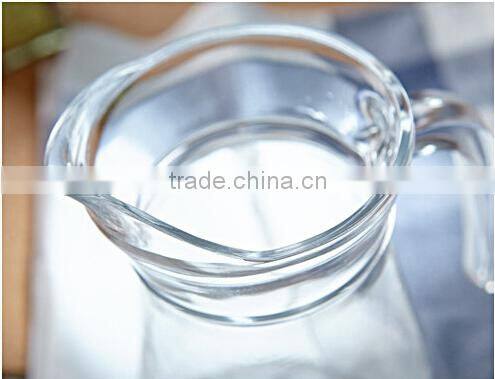 Hot selling good quality glass drinking water juice jug & insulated milk jug