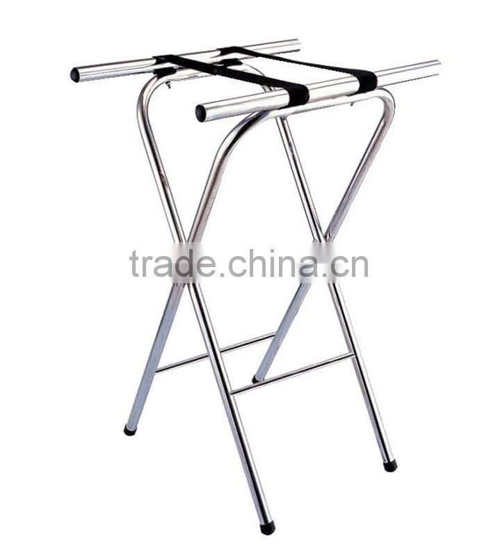 Stainless steel luggage rack folding luggage rack for bedroom