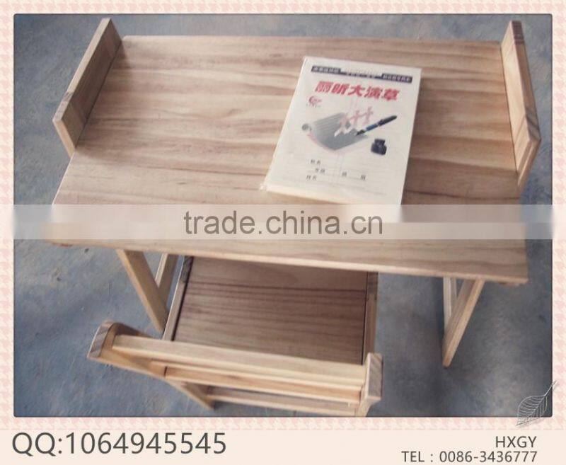 2016 wooden children desk and chairs Living room furniture