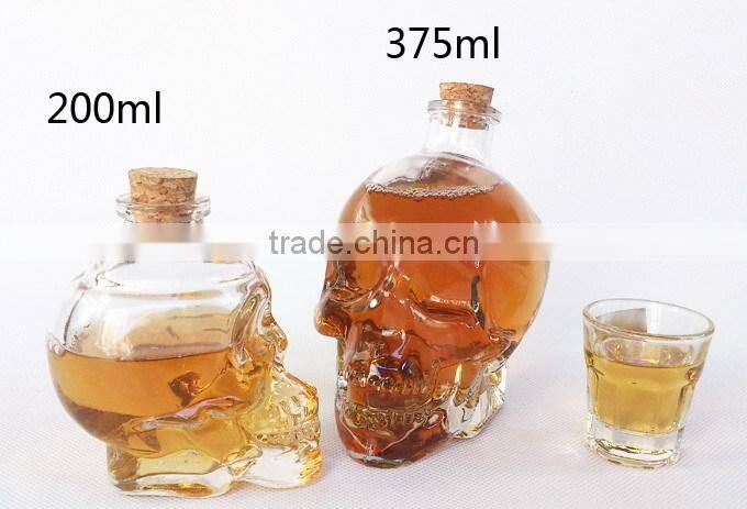 premium 1.5L hock wine glass bottle