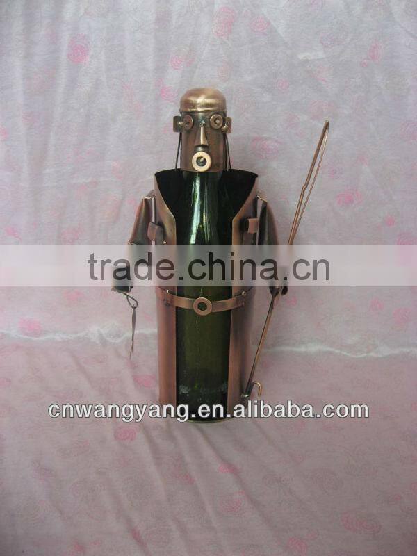 fising man style Wine bottle holder (j005)