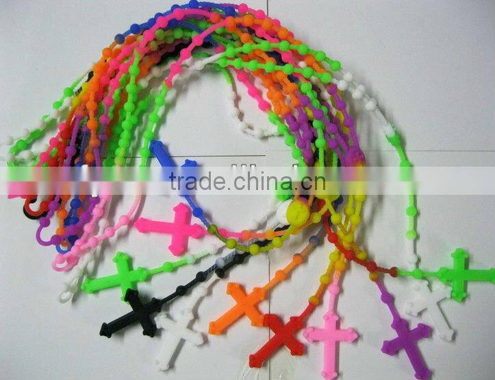 cute silicone bean necklaces necklace for promotion gifts