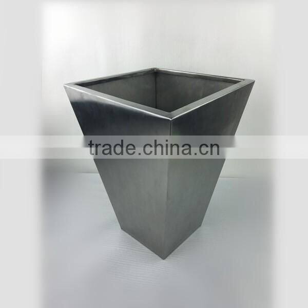 JINXIN 304 Stainless Steel Square Flower Vase