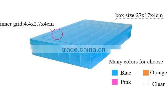 36 compartments Clear PP Plastic Penny Mix Trays