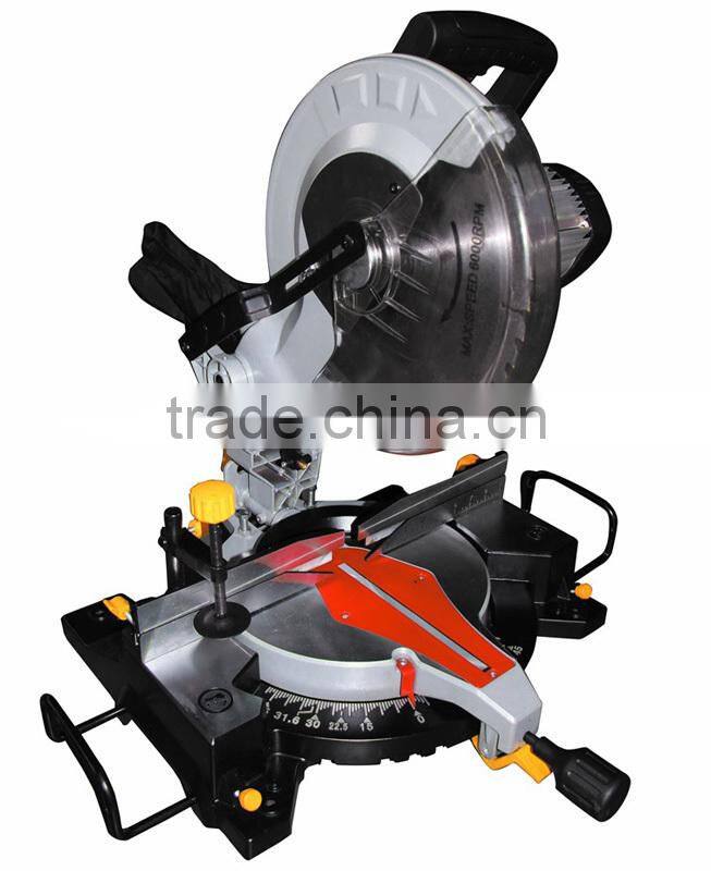 255mm Low Noise Silent Induction Motor Electric Power Wood Cutting Machine Tools Aluminum Cut Off Saw