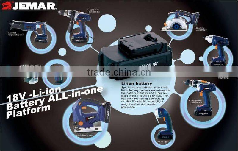 JS02 18V Li-ion CORDLESS JIG SAW