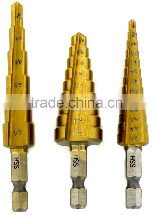 Straight Flute HSS Step Drill