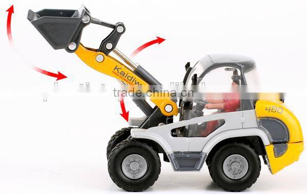 1:50 kids alloy compact wheel loader toys ZZC123464