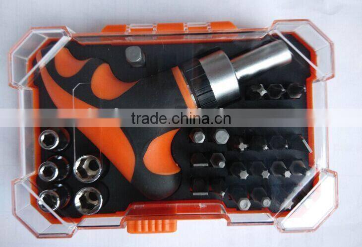 High quality 32pcs tools set with T type ratchet handle