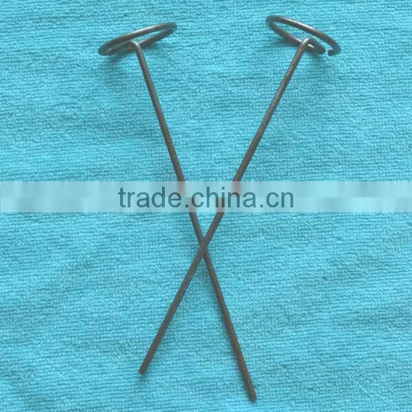 Fabric pins sod staples