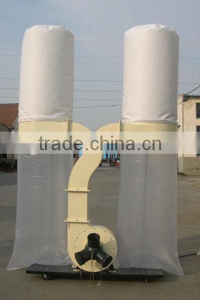 BM10124 Movable Two Bags Wood Dust Collector