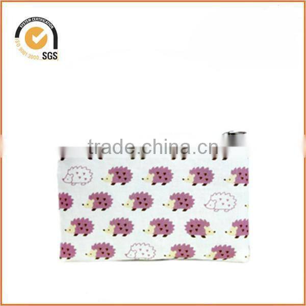 Mini Zipper Pouch / Hedgehog Bag in Lilac Purple By Chiqun Dongguan CQ-H03014