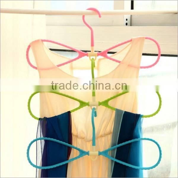 OEM plastic multifunction hanger/wholesale plastic home dress high quality hanger/wholesale cheap hanger for scarf
