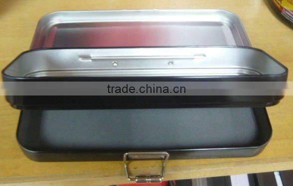 Tin Pencil Case in Two Layers