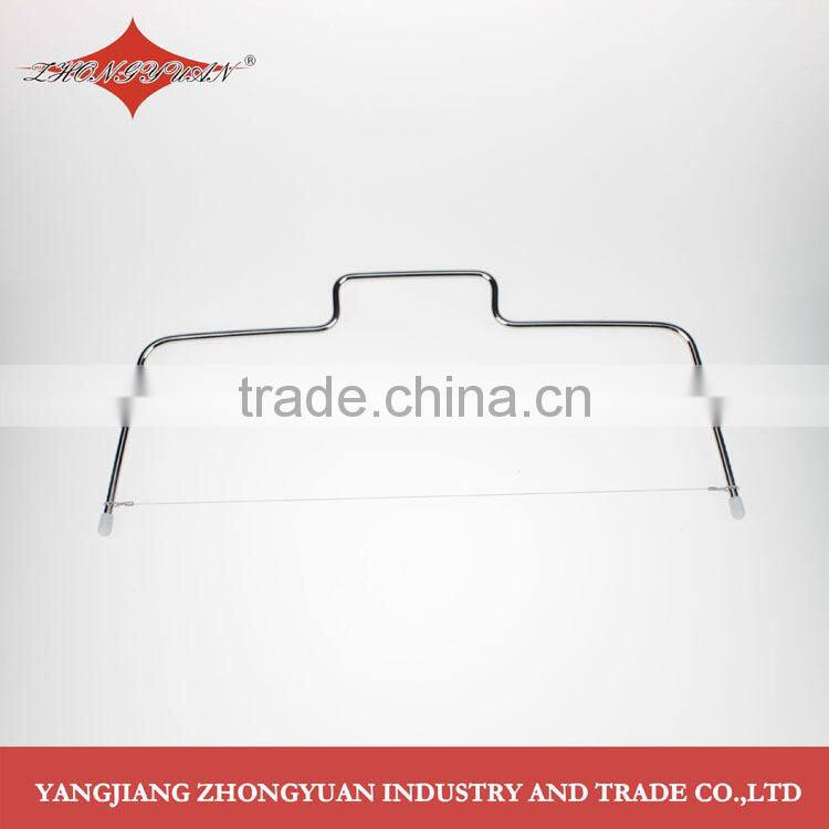 2014 functional kitchen baking stainless steel on wire cake slicer and cutter