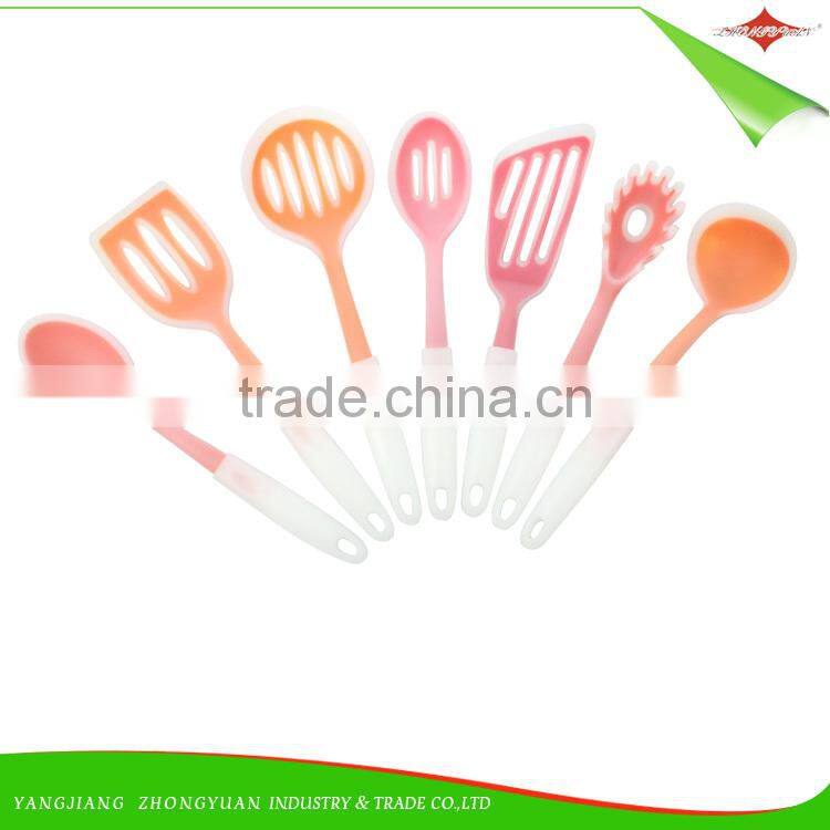 2015 Hot Sale 7PCS Silicone Kitchen Utensils