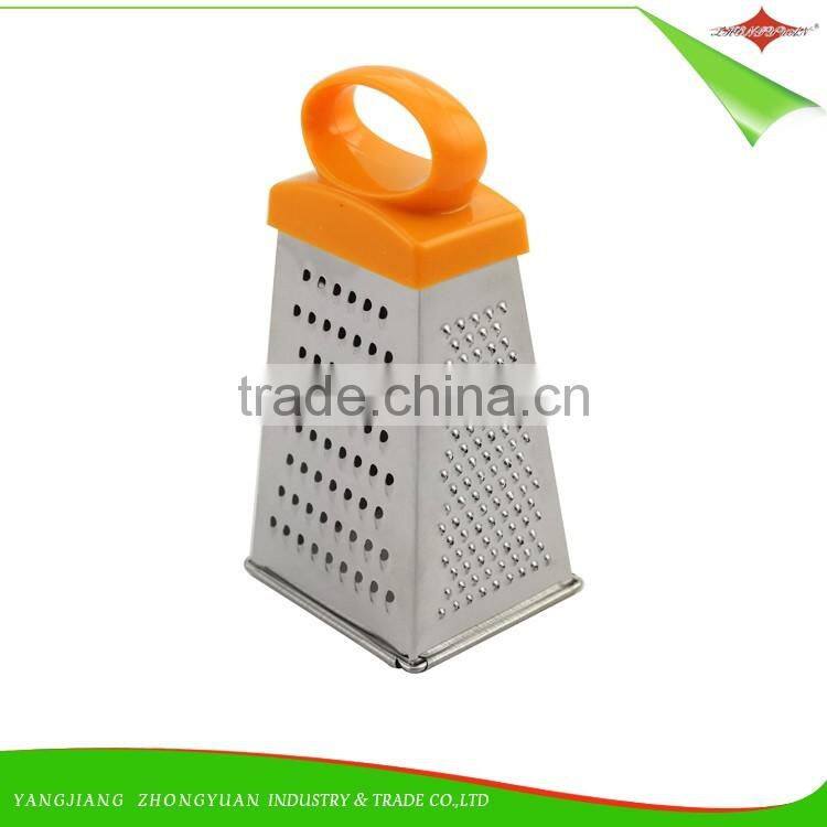 ZY-N5021Wholesale Cheese Tools Four Side side square Box Cheese Grater with Hand