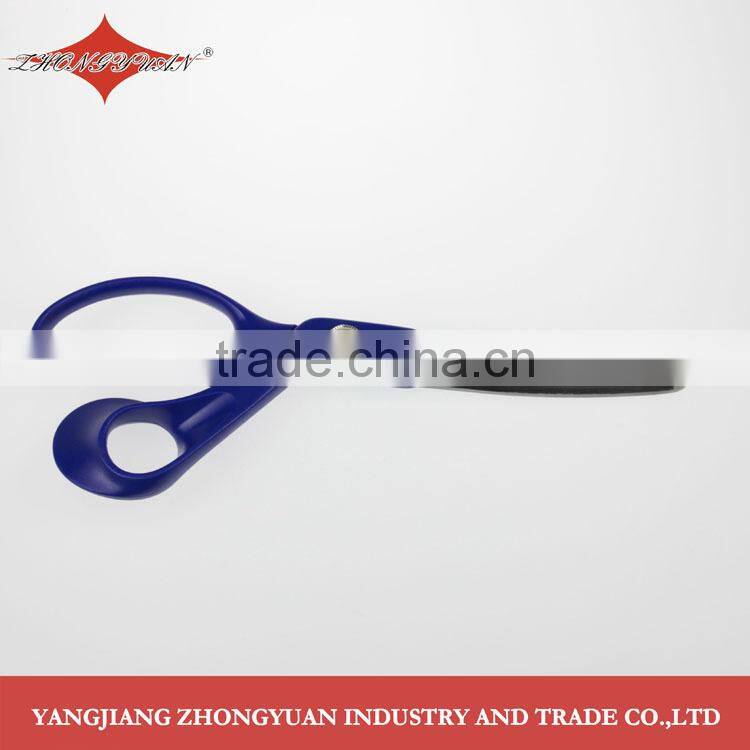 Stainless steel scissors with plastic handle, hot selling 10 inches
