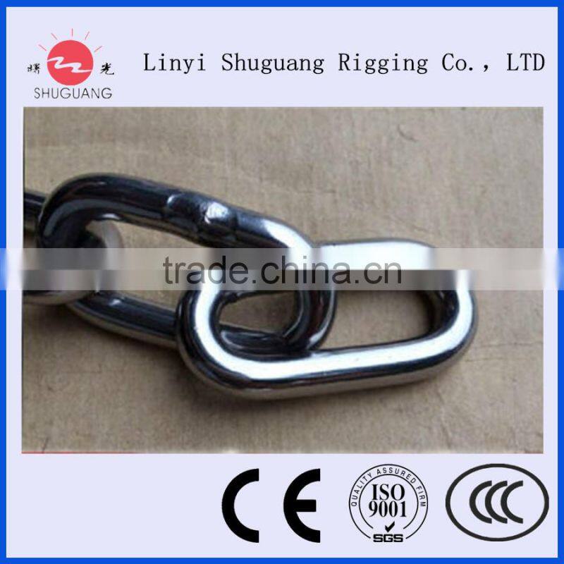Anti-skid tractor snow chain welded chain