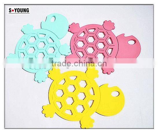 16027 tortoise shape silicone high temperature heat insulation mat kitchenwares silicone mat flexible silicone heating mat
