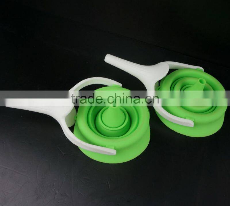 16127 silicone folding funnel with pp handle