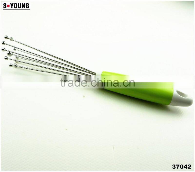 37042 stainless steel Ball Whisk with rubber handle