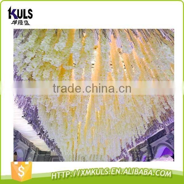 2 M Wedding home Christmas decoration artificial flowers interior wall party decorations