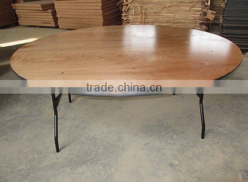 2015 hot sell plywood folding dining table