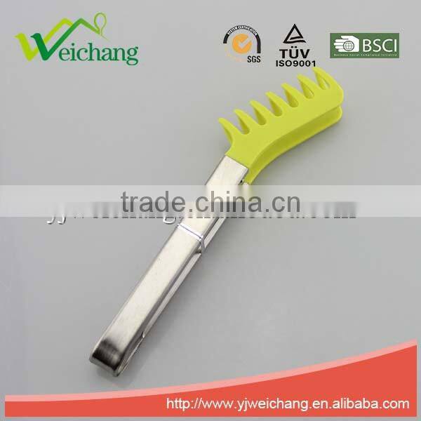 WCE7013 Premium nylon + 18/0 Kitchen Tongs Food Tong Good Grip