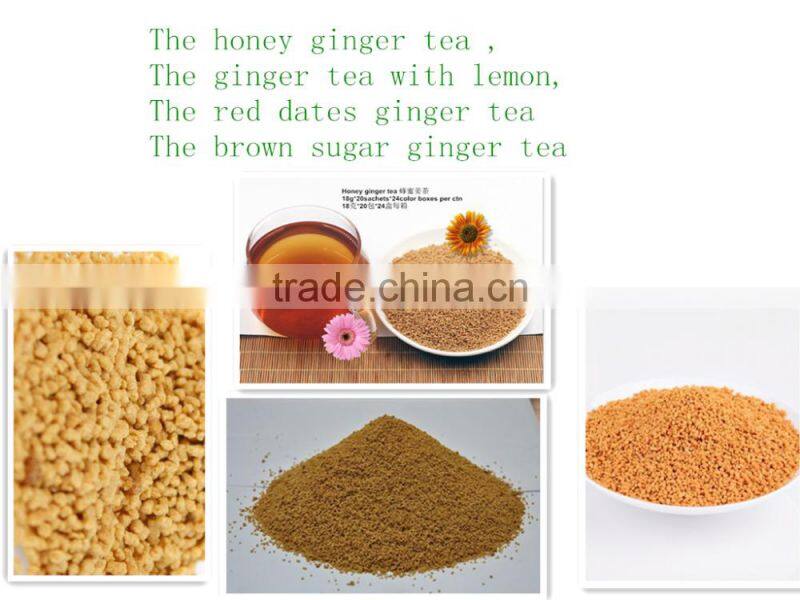 Kosher passed Ginger tea powder / Lemon Ginger Tea drinks/ginger extract powder