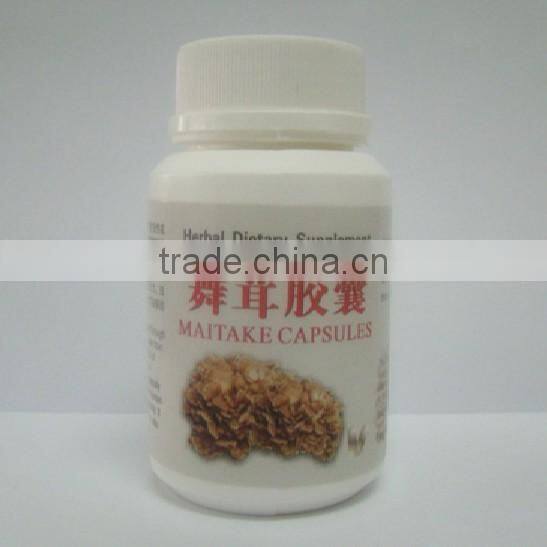 herbal dietary supplement maitake mushroom capsule