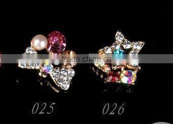 The new luxury Japanese alloy nail accessories/The drill fox act the role ofing is tasted